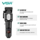 Аккумуляторная машинка для стрижки (clipper) VGR V-600B, 6 насадок, регулятор высоты, LED display, 7000 RPM Аккумуляторная машинка для стрижки (clipper) VGR V-600B, 6 насадок, регулятор высоты, LED display, 7000 RPM
