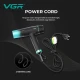 Фен профессиональный VGR V-442 BLACK, 3 скорости, 3 режима температуры, 110000 RPM, 1800-2200Вт