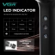 Фен профессиональный VGR V-442 BLUE, 3 скорости, 3 режима температуры, 110000 RPM, 1800-2200Вт