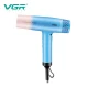 Фен профессиональный VGR V-442 BLUE, 3 скорости, 3 режима температуры, 110000 RPM, 1800-2200Вт