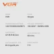 Выпрямитель для волос VGR V-553 ORANGE, 140-260°C, керамическое покрытие, LED display