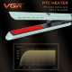 Выпрямитель для волос VGR V-553 ORANGE, 140-260°C, керамическое покрытие, LED display