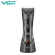 Триммер VGR V-938, 4 насадки, LED display