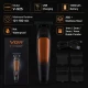 Триммер VGR V-925 ORANGE, 4 насадки, LED display, 7000-9000 RPM