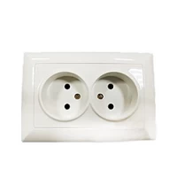 Розетка двойная внутренняя YW 8211 YAWEITAI(Аватар)
