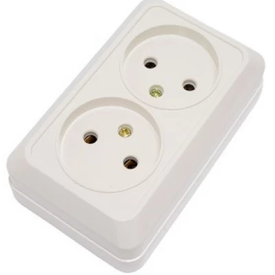 Розетка двойная наружная YW 1811 YAWEITAI (Аватар) Розетка двойная наружная YW 1811 YAWEITAI (Аватар)