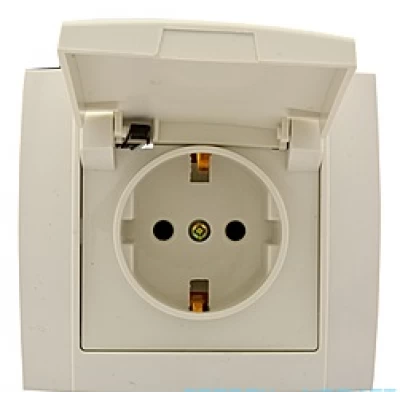 Розетка одинарная внутренняя с заземлением и крышкой YW-2516 YAWEITAI (Аватар) Розетка одинарная внутренняя с заземлением и крышкой YW-2516 YAWEITAI (Аватар)