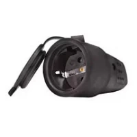 Розетка РА 16-316 (1-местная, евро, каучук) герметичная Киев