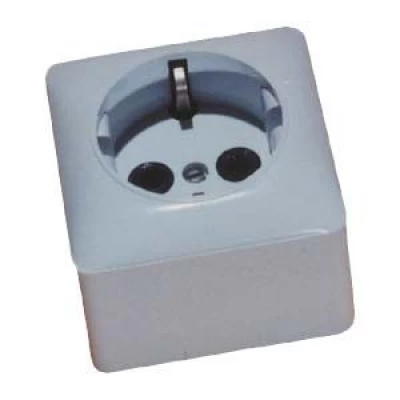 Розетка одинарная наружная евро РА 16А-117/251 Полтава