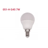 Лампа LED G45 7w E14 3000K (051-H)