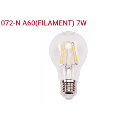 Лампа А60 filament 7w E27 4000K (072-N)
