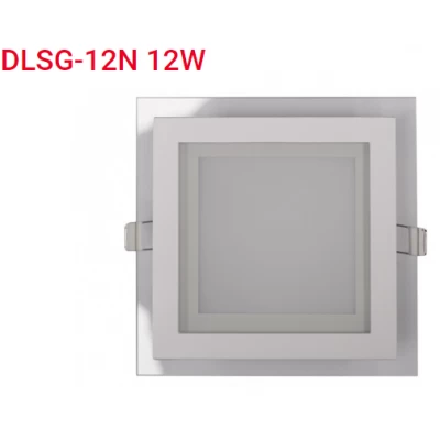 Панель LED квадрат (стекло) 12w 4000K IP20 (DLSG-12N) Панель LED квадрат (стекло) 12w 4000K IP20 (DLSG-12N)