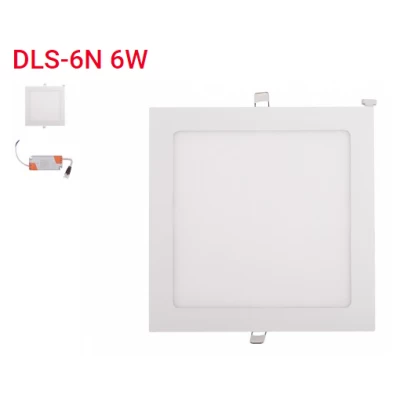 Панель LED квадрат 6w 4000K IP20 (DLS-6N) Панель LED квадрат 6w 4000K IP20 (DLS-6N)
