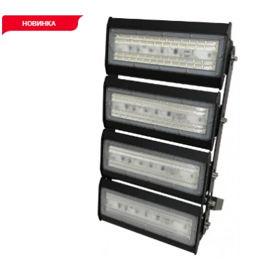 СВЕТОДИОДНЫЙ СЕКЦИОННЫЙ ПРОЖЕКТОР LUXEL 305Х545Х65ММ 220-240V 200W IP65 (LED-LX-200C)
