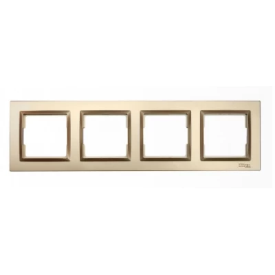 РАМКА 4-Я ГОРИЗОНТАЛЬНАЯ LUXEL JAZZ (9624) БРОНЗОВАЯ РАМКА 4-Я ГОРИЗОНТАЛЬНАЯ LUXEL JAZZ (9624) БРОНЗОВАЯ