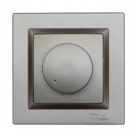 РЕГУЛЯТОР ЯРКОСТИ СВЕТА LUXEL JAZZ (9712) ГРАФИТОВАЯ