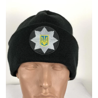 Шапка вязка с от. Полиция Шапка вязка с от. Полиция