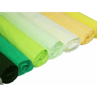 Бумага Гофрированная (2.5 м/50см/0.54мм) набор всех цветов 31шт