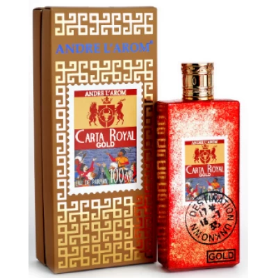 Парфюмированная вода для мужчин Andre L`arom Carta Royal Gold 100 мл