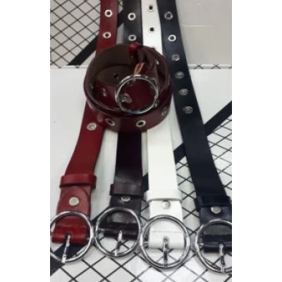 Ремень женский кожа 3 см, в ассортименте