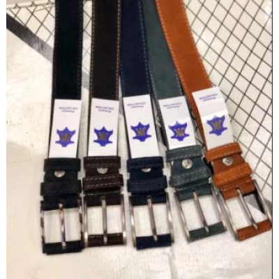 Ремень однотонный 3,5 см натуральная замша Ремень однотонный 3,5 см натуральная замша