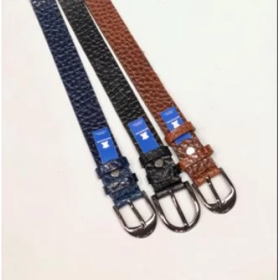 Ремень женский кожа 2,5 см однотонный