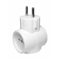 Тройник 3Т 10А полистирол белый Токер