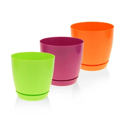 Горшок для цветов "Тоскания" 0,8л круглый 11см Горшок для цветов "Тоскания" 0,8л круглый 11см