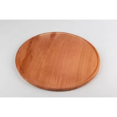 Доска разделочная деревянная, диаметр 26 см, Украина