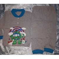 Пижама Робокар-2/Нинзя-2 (кулир) 1785 Размеры 30-34