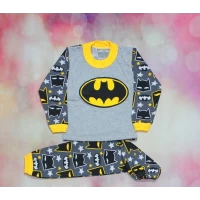 Детская пижама Бетмен (кулир) 1801 Размеры 28-38