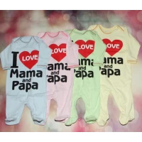 Детский комбинезон Люблю 1366 (интерлок) 0152  Размеры 18-24 