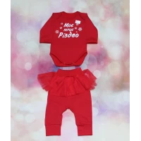 Детский костюм Рождество (начес, фатин) 0273 Размеры 20-26