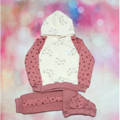 Детский костюм Мордашки для девочки/для мальчика (двухнитка) 0281 Размеры 26-32