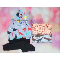 Детский костюм Дракоша/Мишки (двухнитка) 1174 Размеры 24-30