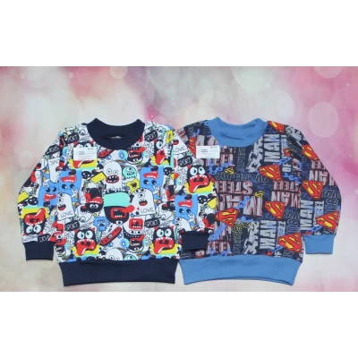 Детский джемпер Монстр (начес) 1554 Размеры 28-34