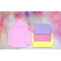 Детская водолазка однотонная (рубчик) 0033 Размеры 26-34