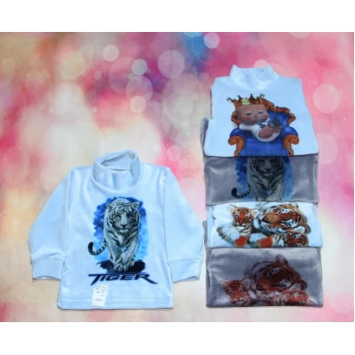 Водолазка для мальчика №20 ( плюш велюр) 0262 Размеры 28-34