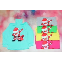 Детская водолазка Санта (начес) 1752 Размеры 28-34