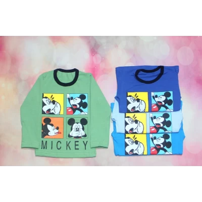 Детский реглан Микки (фуликра) 1737 Размеры 28-34