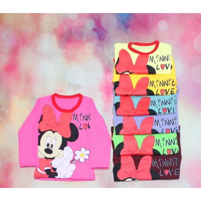 Детский реглан для девочки Мини Лов (фулликра) 1687 Размеры 28-34