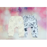 Детские штаны Зверушки (двухнитка) 0087 Размеры 22-26