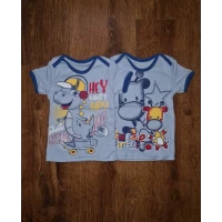 Футболка Лодочка для мальчика (рибана) 2060 Размеры 20-26