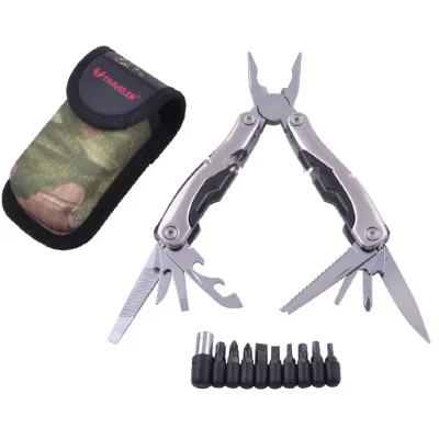 Многофункциональный нож (мультитул) с комплектом бит Traveler 16см (72шт/ящ) MT-609-ID Многофункциональный нож (мультитул) с комплектом бит Traveler 16см (72шт/ящ) MT-609-ID