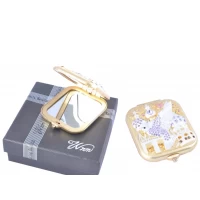 Зеркальце в подарочной упаковке Англия №6960-CB70G-1