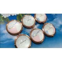 Зеркало карманное, металлическое