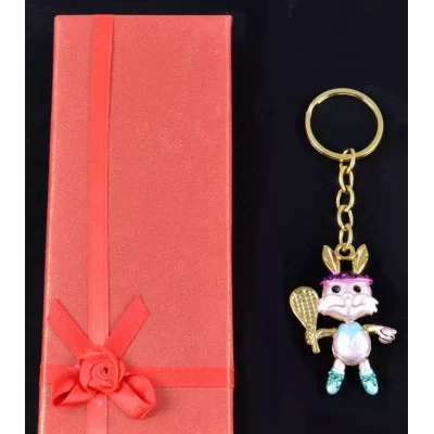 Брелок в подарочной коробке Заяц №6960-125-3