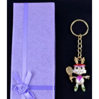 Брелок в подарочной коробке Заяц №6960-125-2