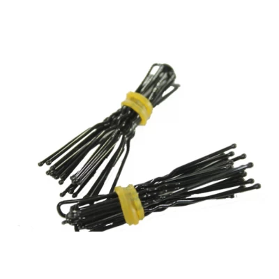 Шпильки черные для волос 4.5см/10шт