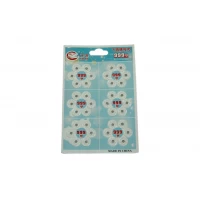 Кнопки пришивные пластмассовые №0/36шт/8мм